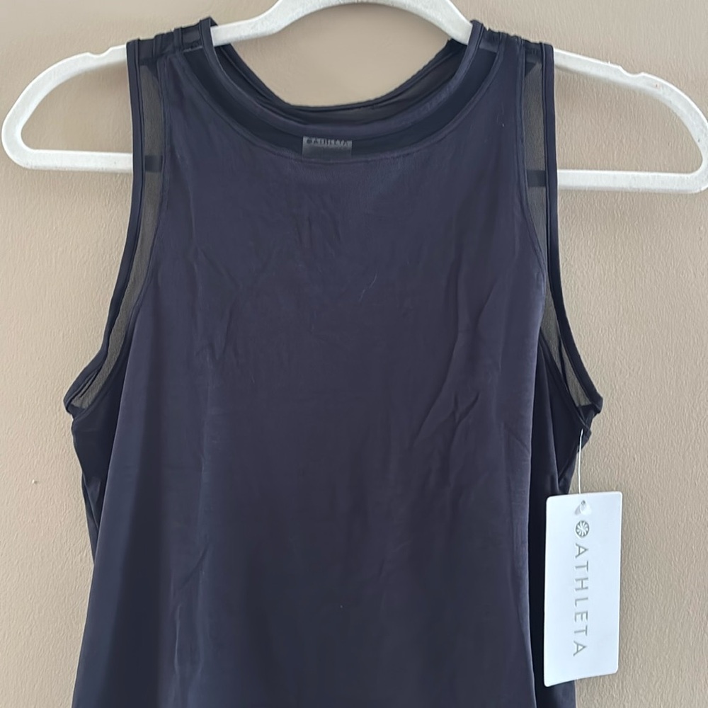 Athleta Black Tank Top Sleek and Versatile - Picture 2 of 7